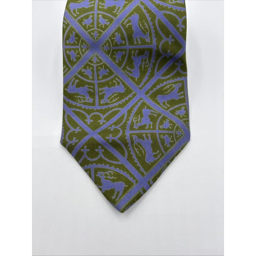 Paul Smith Tie Mens Animal Motif Novelty Silk Designer Business Casual